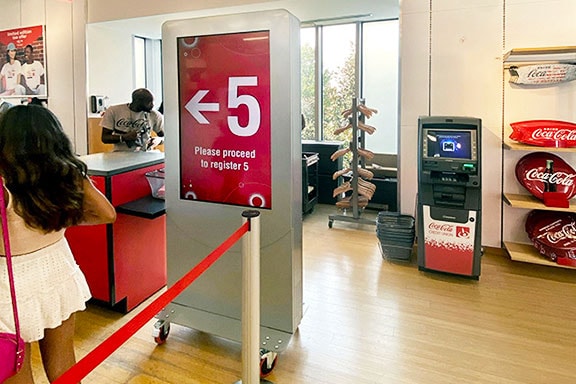 Lavi Electronic Queuing Coca Cola