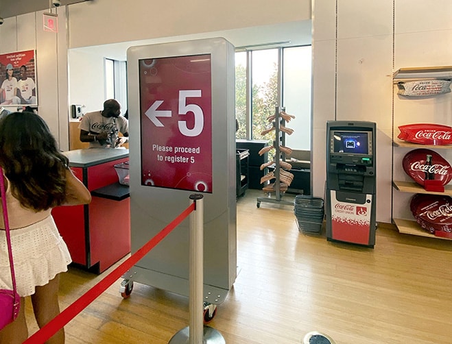 cocacola lavi electronic queuing 