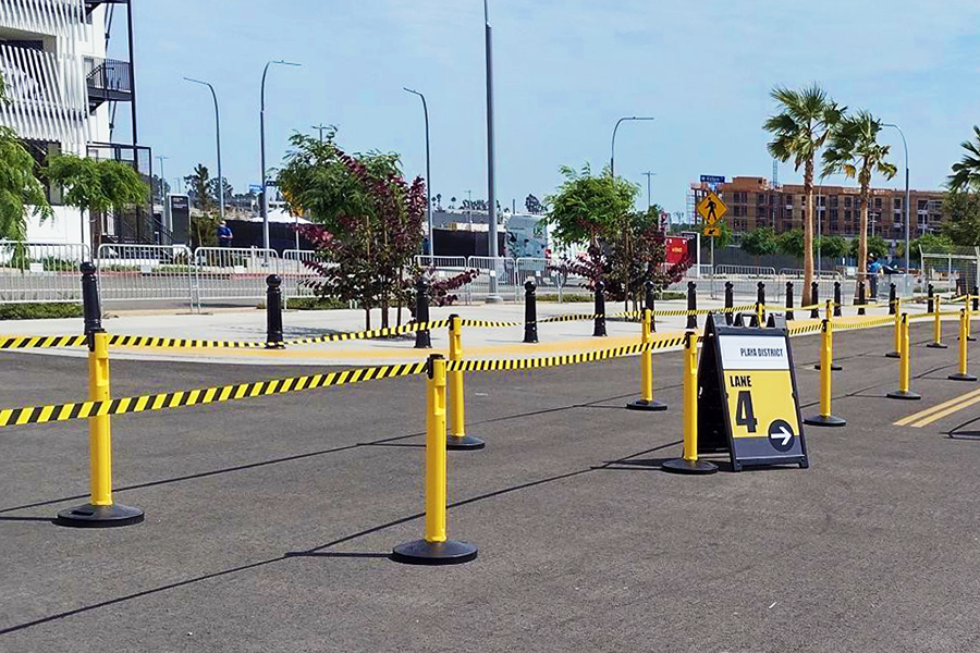 Super Bowl-Sized Crowds: A Day in the Life of Stadium Queuing Systems